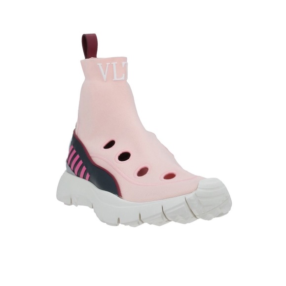 Valentino Pink Sneakers - Picture 2 of 4